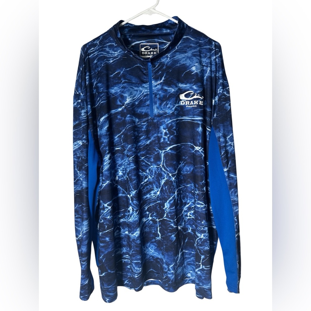 Drake fishing long sleeve shirt